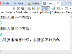 Java异常综合实战：验证除法运算